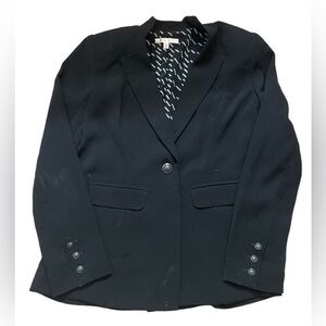 Cabi Black Single Button Dress Blazer